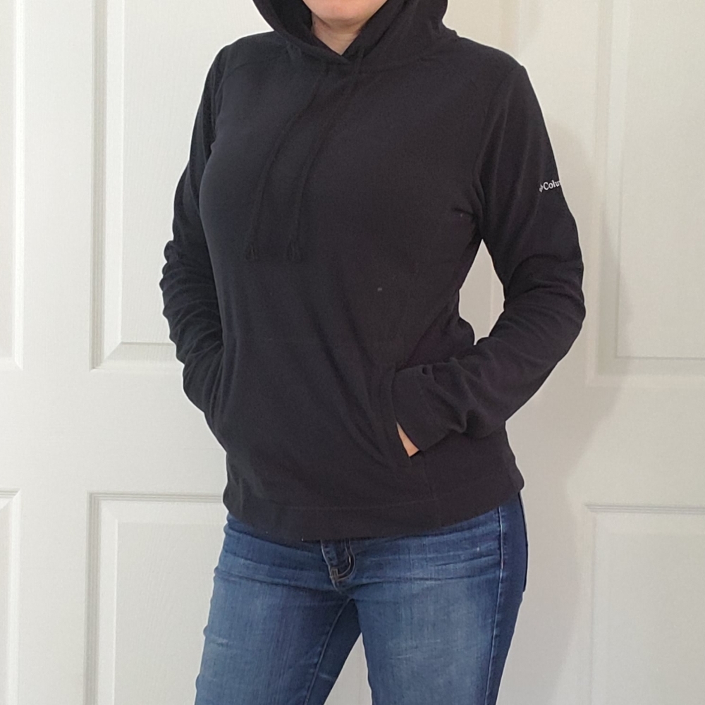 Columbia fleece hooded pullover